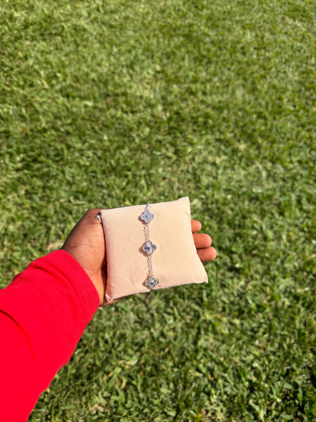 Bracelet Trèfle Argent